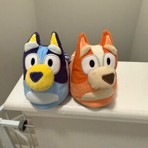 Bluey and Bingo Cartoon Character Slippers